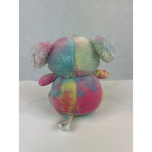 Squishmallow Squeeze Mallows Zaylee Bigfoot Plush Stuffed Animal Small Rainbow - Picture 3 of 6